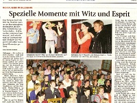 MusicalMoments Schongauer Tageblatt 11. April 2009